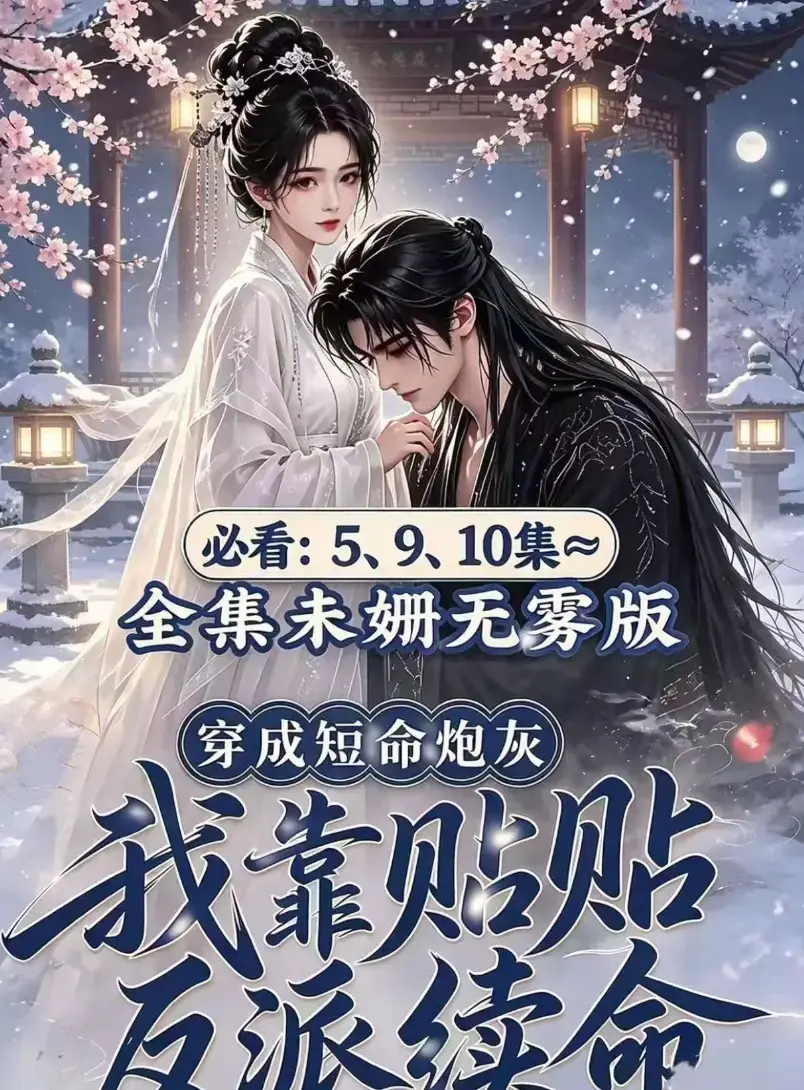 穿书超甜爽剧《穿成短命炮灰我靠贴贴反派续命》高清全集-未删减完整版免费看-无广告在线追剧网盘资源