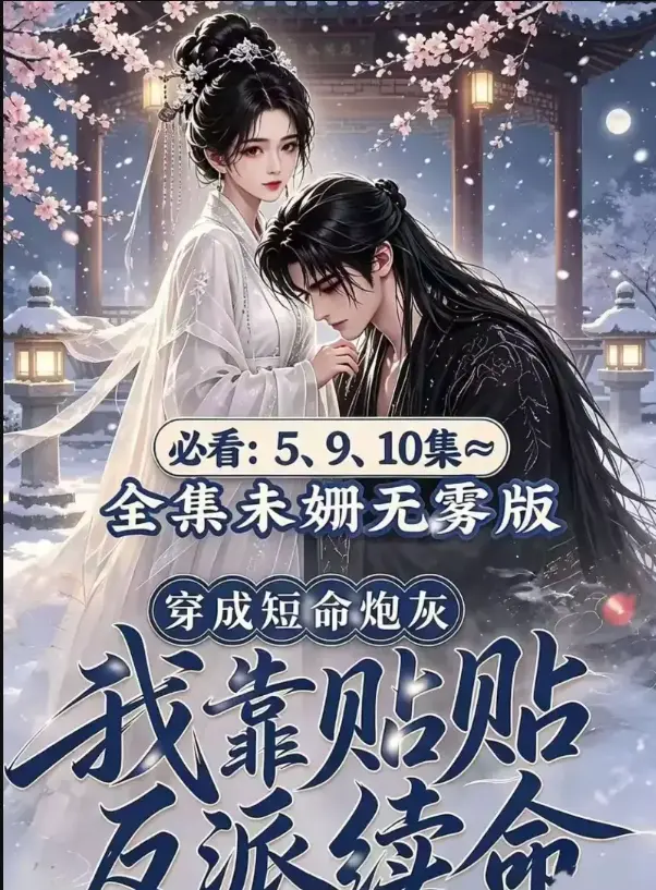《穿成短命炮灰我靠贴贴反派续命》完整版全集免费在线观看 - 古风穿书续命系统爽文 - 炮灰女配靠贴贴反派活命高清修复版 - 夸克网盘资源